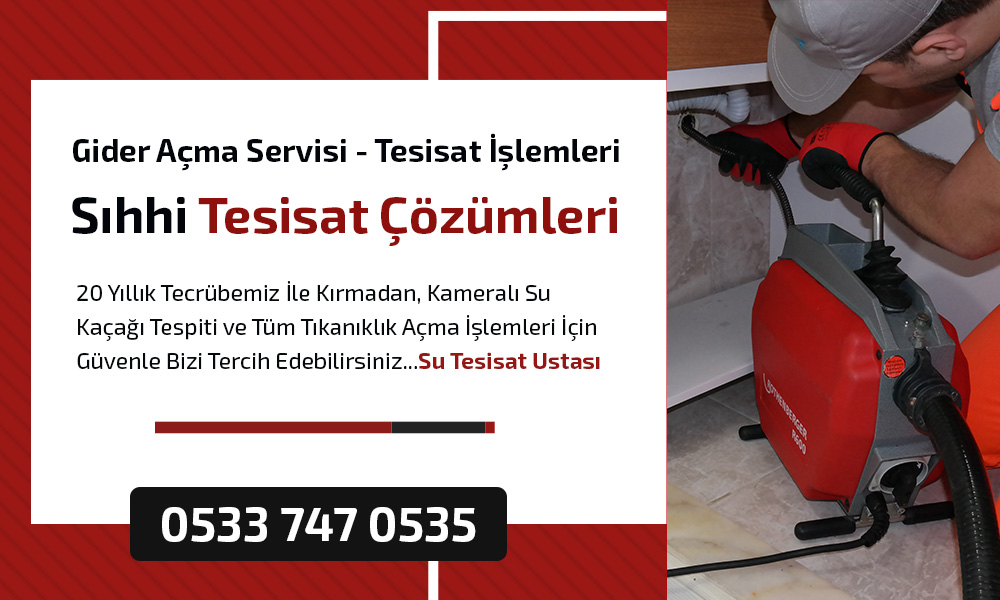 Tıkanıklık Açma Servisi